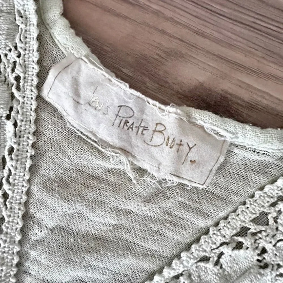 JEN'S PIRATE BOOTY x FREE PEOPLE | Kingdom Maxi Dress Seafoam Pale Green | Small - Picture 6 of 9